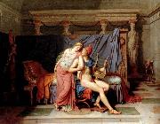Jacques-Louis  David The Loves of Paris and Helen Sweden oil painting artist